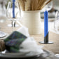 Brilliant Blue Candle - Tableday