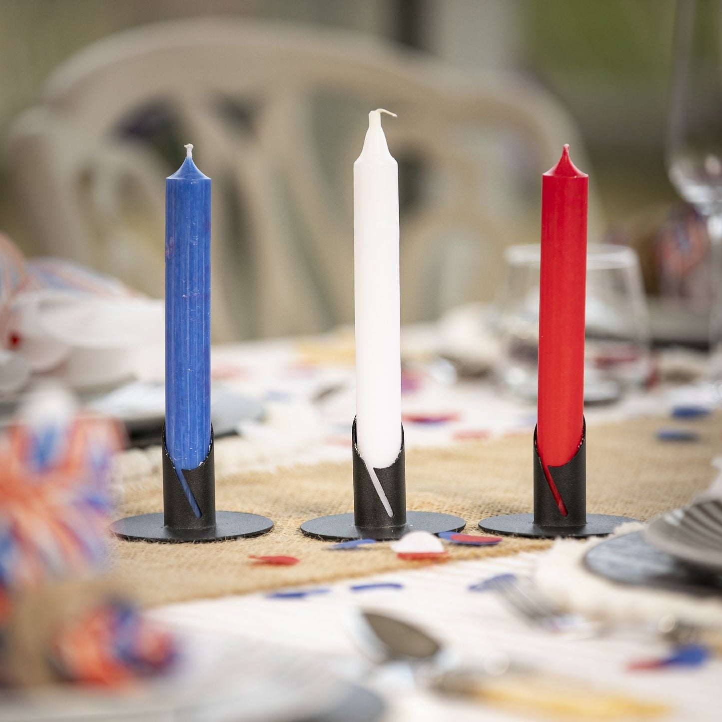 Platinum Jubilee Street Party Candle Kit - Tableday