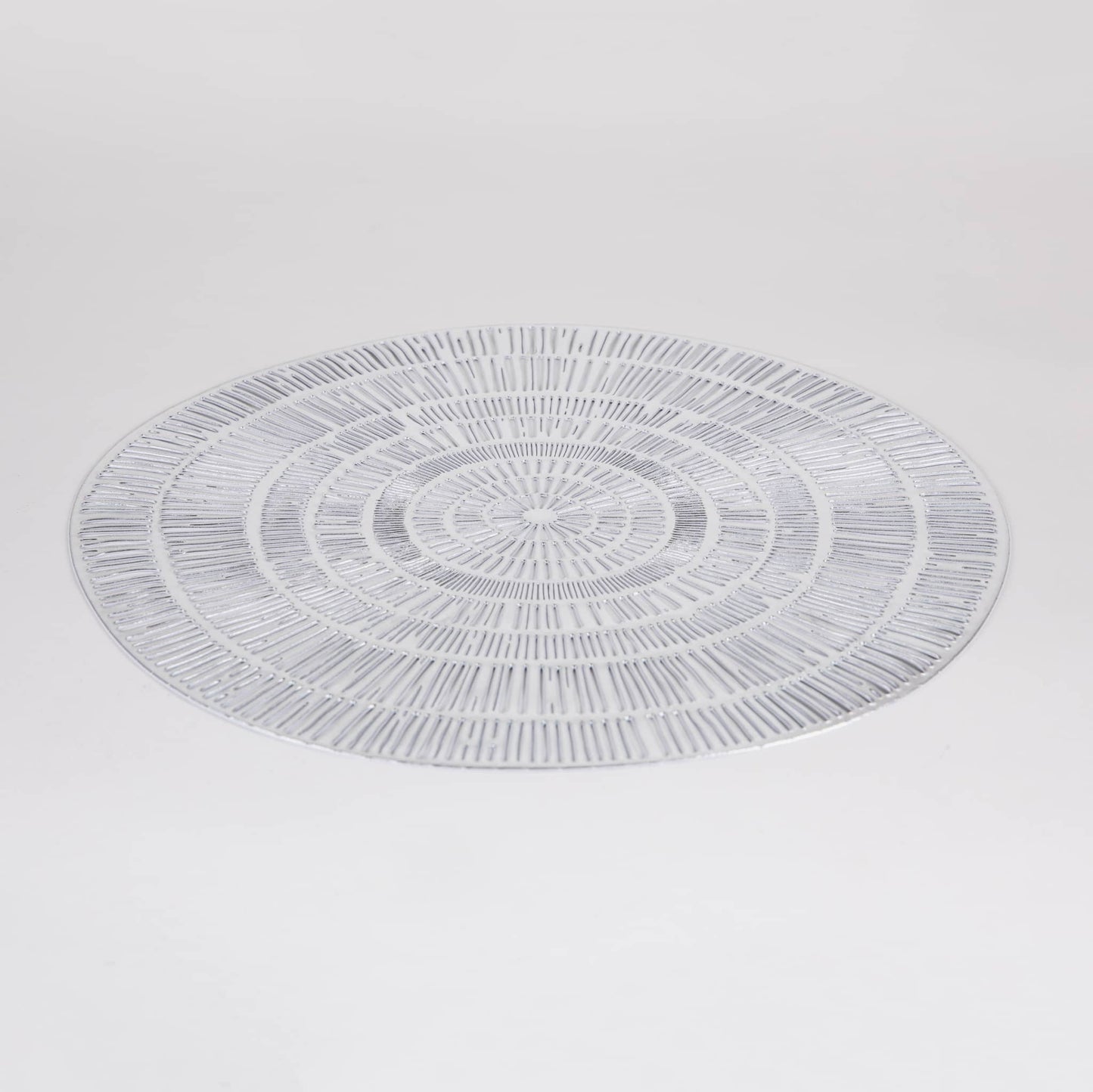 Silver Circles Placemat - Tableday